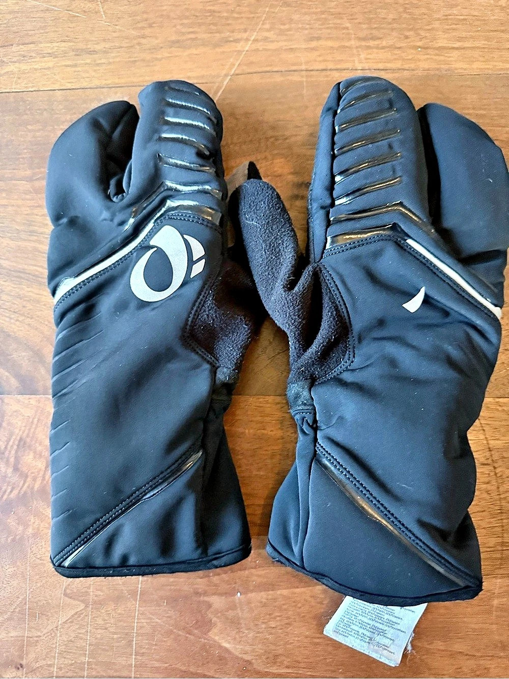 Pearl Izumi PRO Cycling Lobster Gloves Black & Gray Small